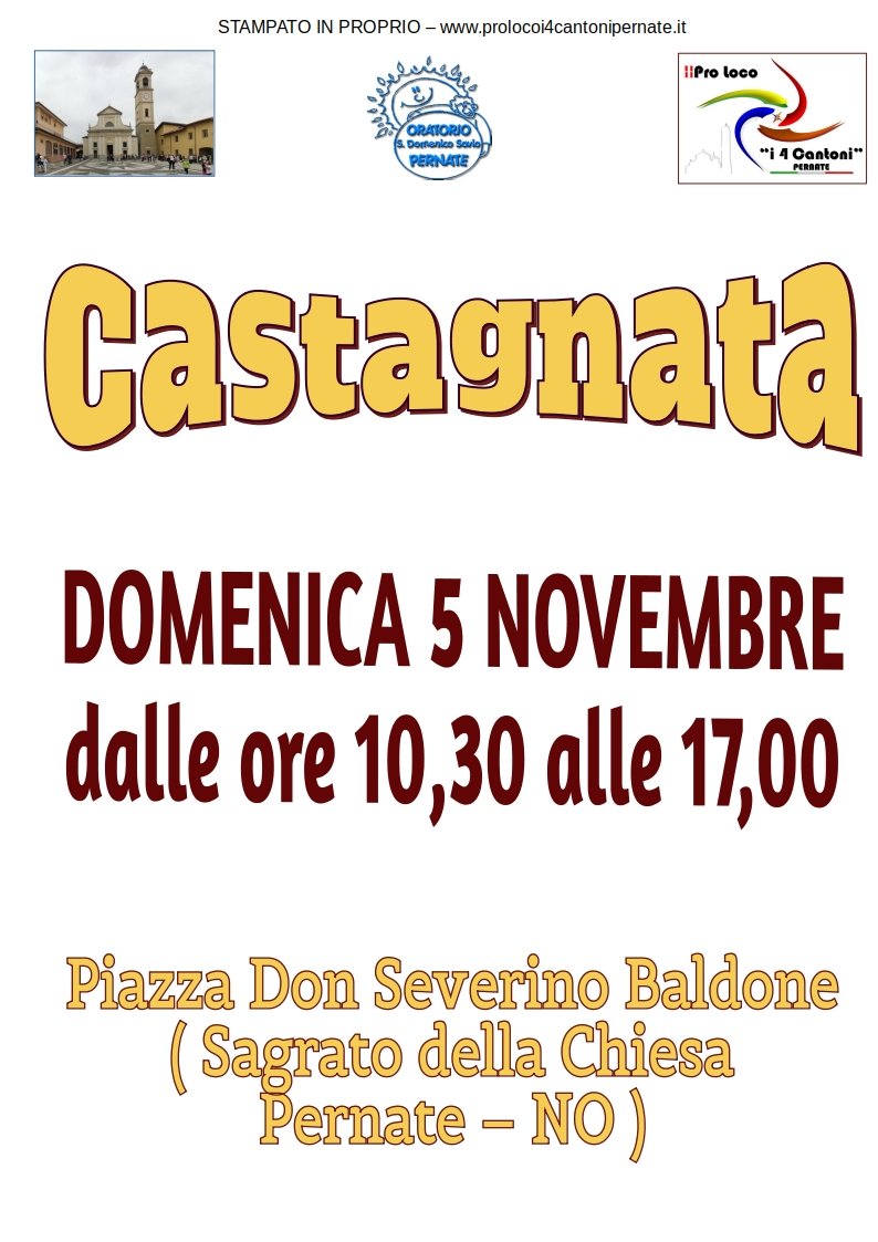 castagnata 5 novembre 2023